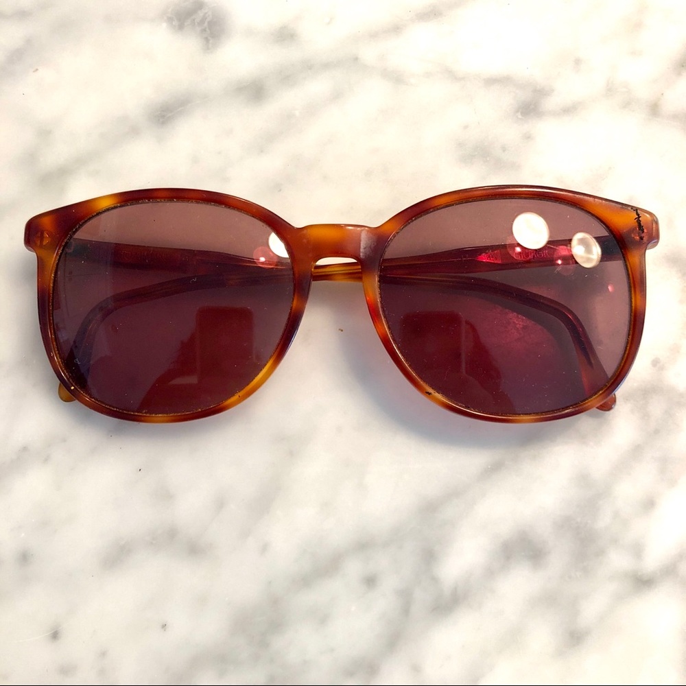 Vintage Giorgio Armani Tortoise Sunglasses